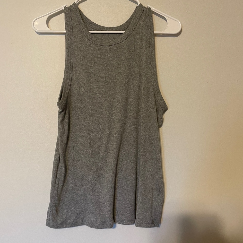 A New Day Gray Sleeveless Women's Tank Top